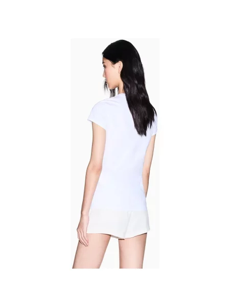 Armani Exchange Tricou alb