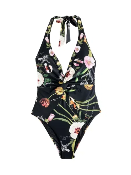 B by Ted Baker Costum de baie întreg crem / galben miere / verde pin negru