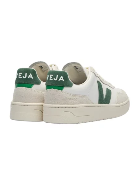 Sneakersy Veja skórzane zielone