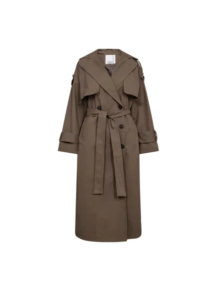 Co'couture Palton de primăvară-toamnă Ethan castaniu