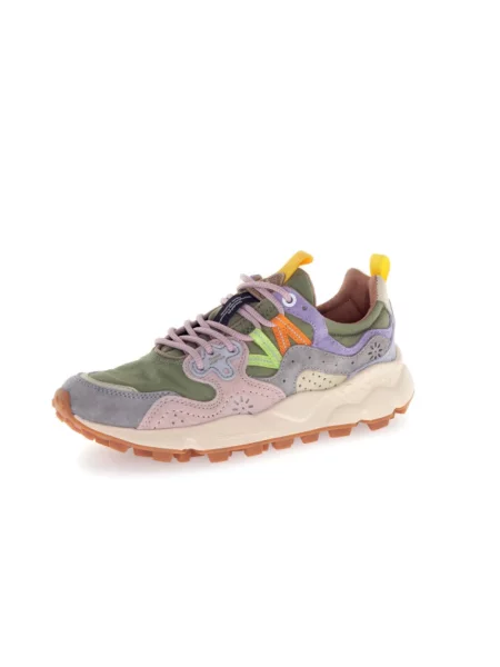 Sneakersy Flower Mountain zamszowe w kwiatki