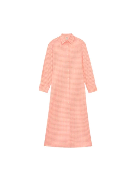 Sukienka koszulowa Ines De La Fressange Paris różowa