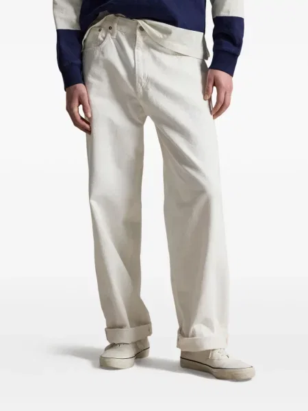 Șosete Polo Ralph Lauren cu model herringbone cu broderie plasă albastru