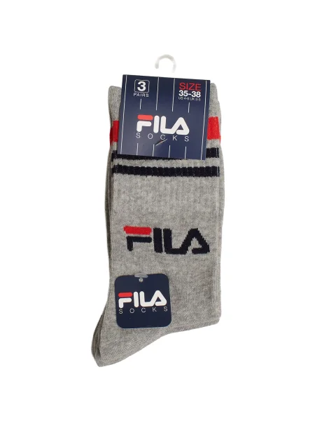 Ponožky Fila sivá