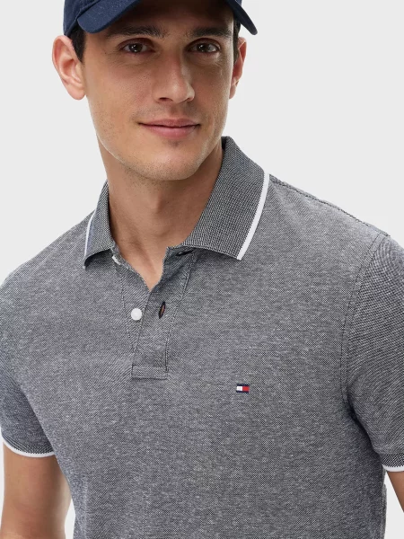 Поло Tommy Hilfiger синее