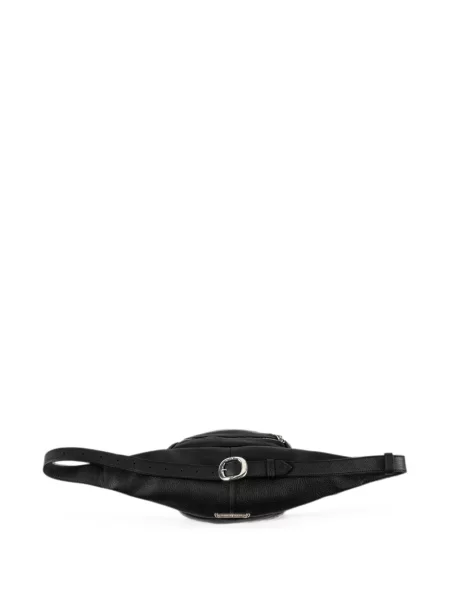 Cu centură curea Chrome Hearts din piele cu motiv cu inimi negru