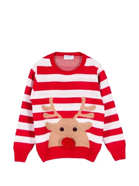 Sweter dziecięcy Siola czerwony