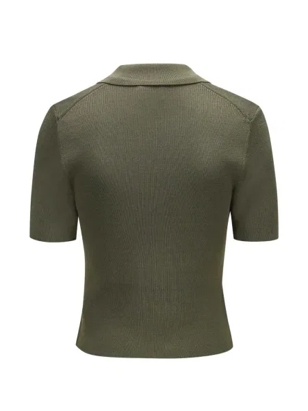 Mały kardigan Polo Ralph Lauren z falbankami garniturowy zielony