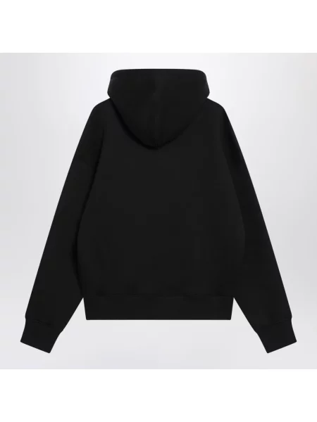 Bluza z kapturem Ami Paris czarna