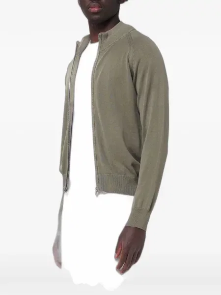 Cardigan Blauer verde