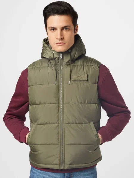 ALPHA INDUSTRIES Vestă kaki