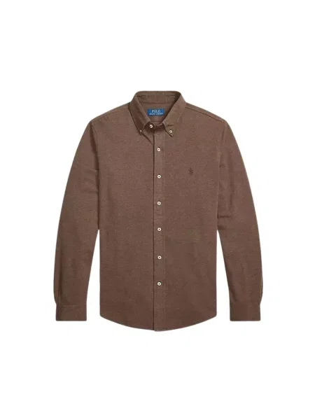 Koszula Polo Ralph Lauren brązowa