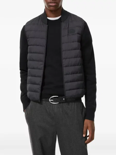 Lung vestă Burberry negru