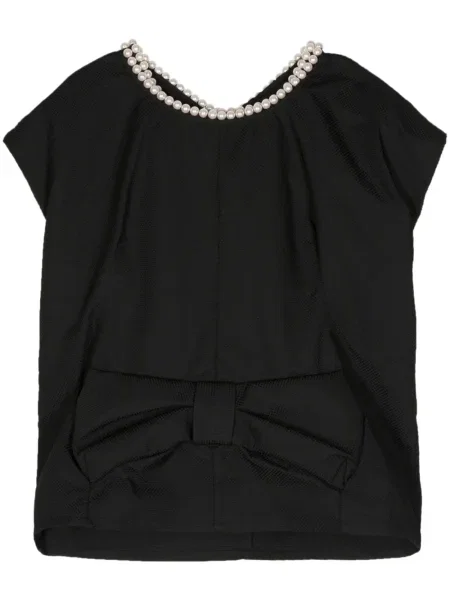 Top Junya Watanabe cu funde negru