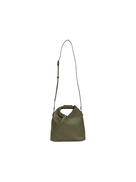 Torebka crossbody Mm6 Maison Margiela skórzana zielona