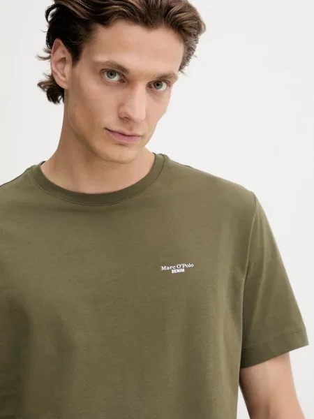 Однотонная футболка Marc O'polo черная