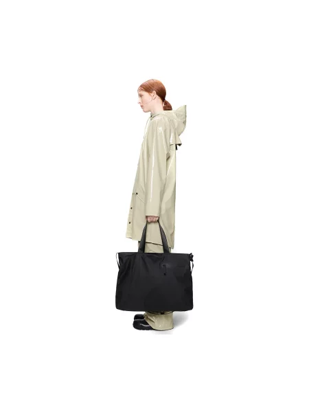 Geantă shopper Rains negru