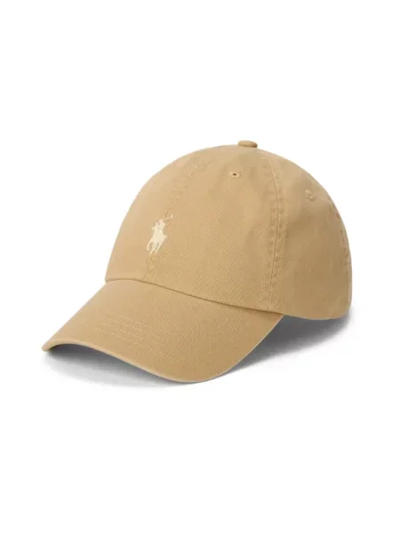 Polo Ralph Lauren czapka z daszkiem beżowa