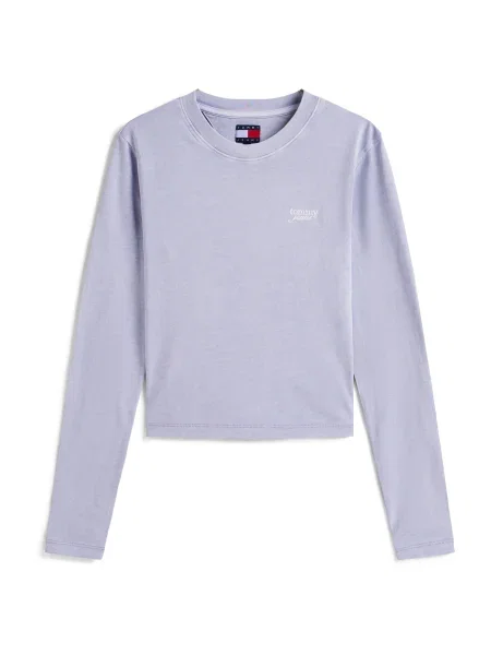 Tommy Jeans Tričko světle fialová