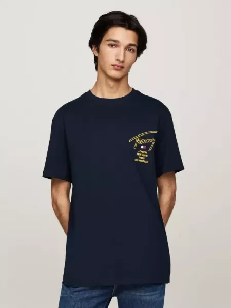 Tommy Jeans Póló kék
