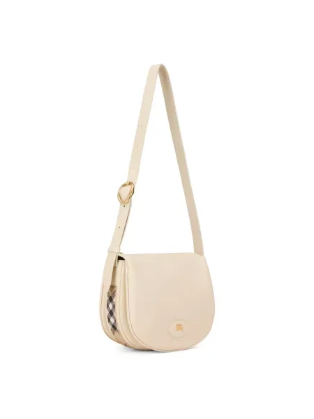 Torebka Burberry skórzana biała