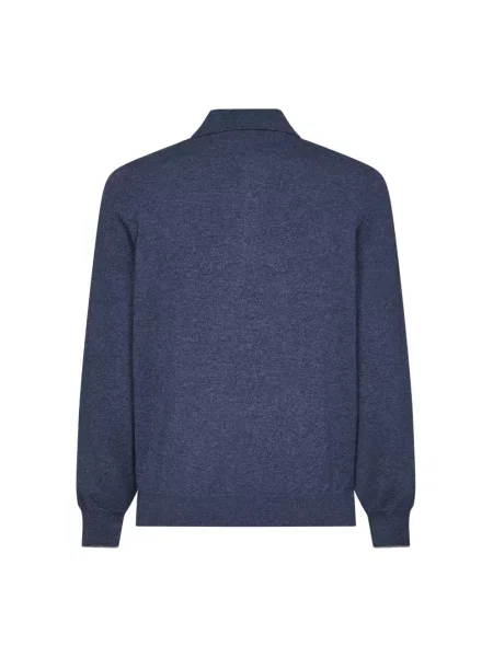 Koszulka polo Brunello Cucinelli niebieska