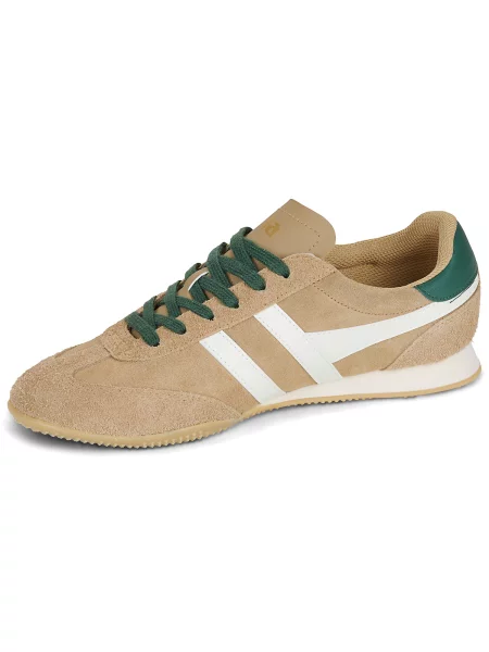 Pantofi Gola din piele de căprioară bej