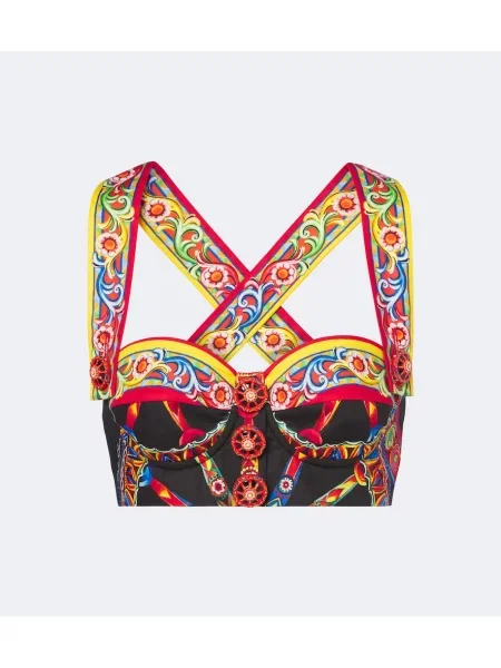 Top Dolce&gabbana din poplin