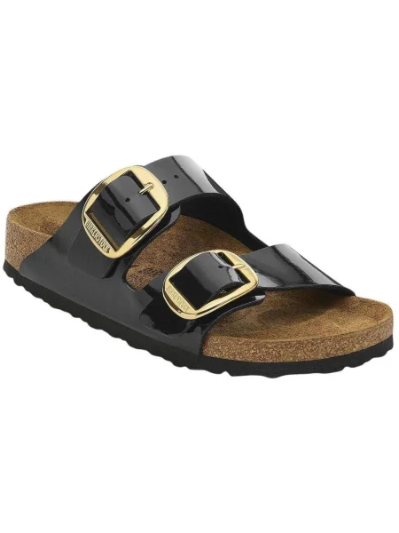 Pantofi Birkenstock cu cataramă negru