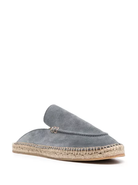 Semišové espadrilky Scarosso šedé