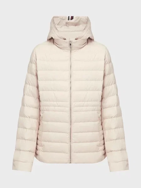 Пуховик Tommy Hilfiger бежевий