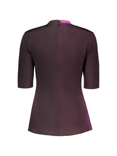 Top Ellery cu imagine cu gradient violet