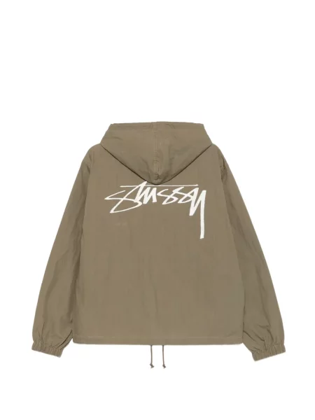 Geacă Stüssy cu imagine verde