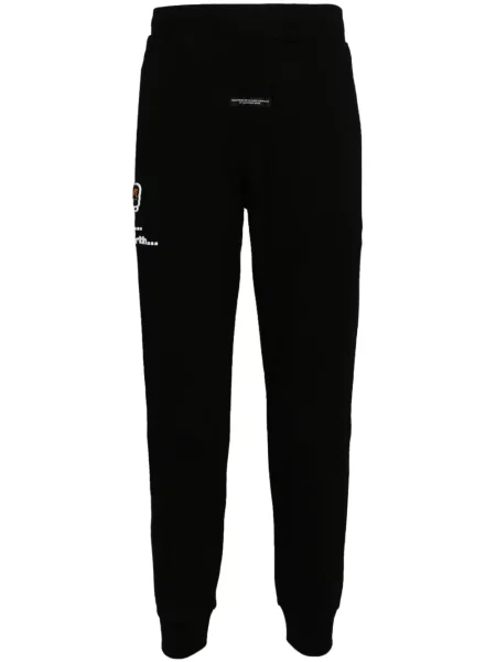 Kalhoty Aape By *a Bathing Ape® s výšivkou černé