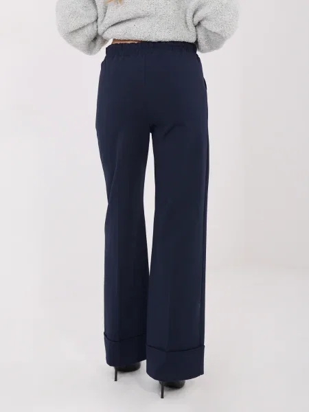 Pantaloni Rue Paris albastru