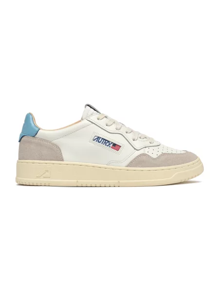 Sneakersy Autry zamszowe białe