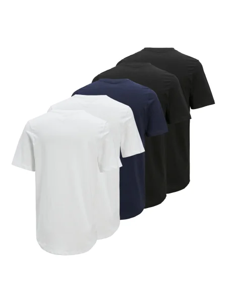 Jack & Jones Premium Majica modra / črna bela