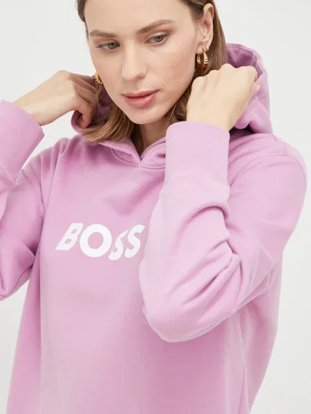 BOSS mikina růžová