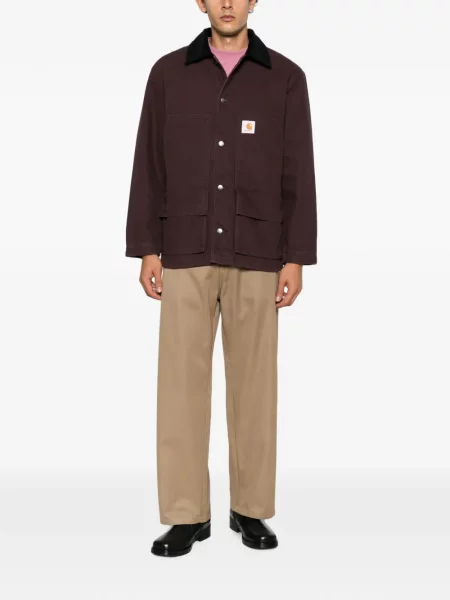 Geacă Carhartt Wip cu strasuri maro
