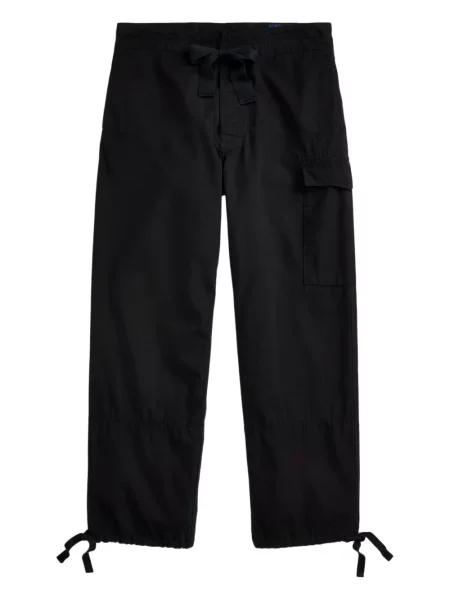 Slip de baie Polo Ralph Lauren alergare cu cordon cu imagine alb
