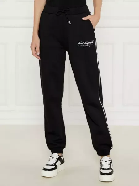 Karl Lagerfeld Jogger nadrág Hotel fekete