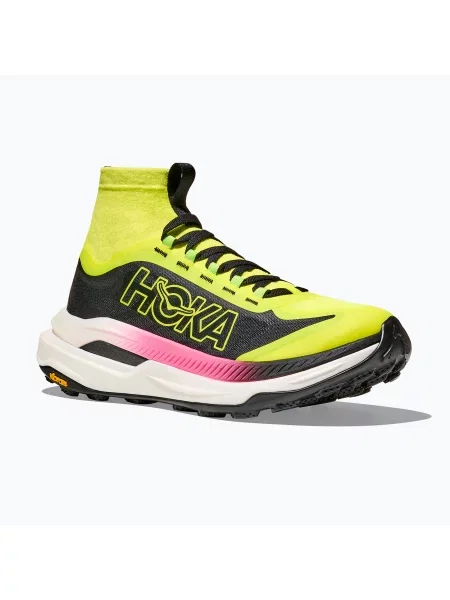 Кросівки для бігу HOKA Tecton X 3 neon hoka citrus/black чорні
