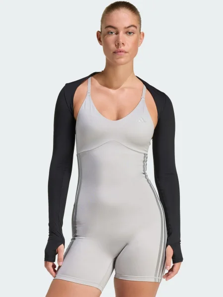 ADIDAS PERFORMANCE Tricou funcțional Power Essentials negru alb