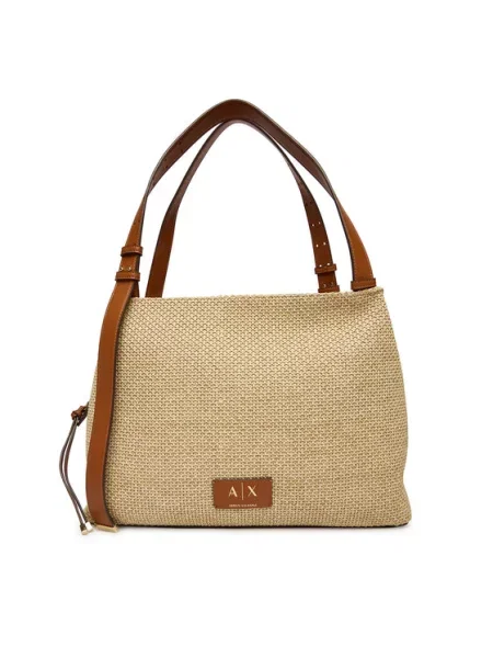 Armani Exchange Сумка бежевий
