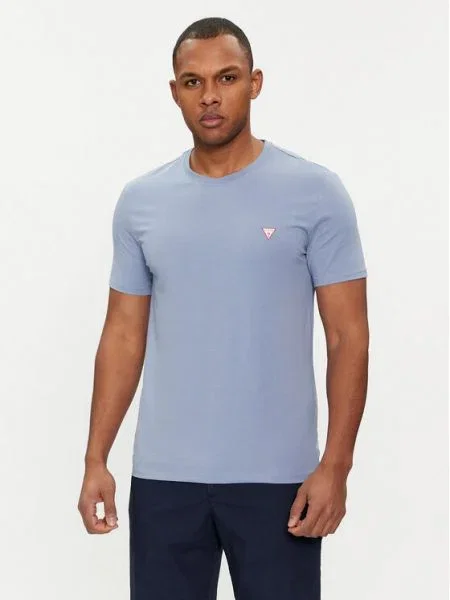 GUESS Tricou | stretch albastru