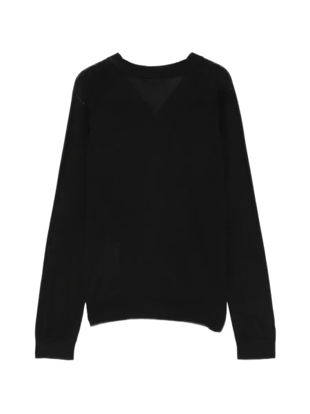 Cardigan Alpha Studio cu decolteu în V negru