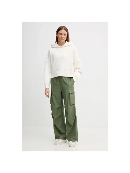 Bluza z kapturem Marc O'polo z kapturem beżowa