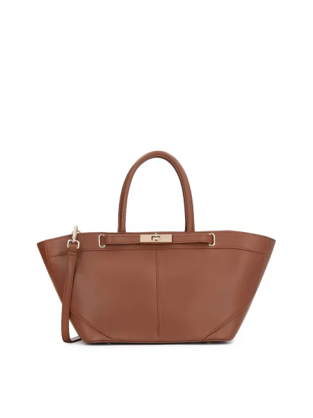 Kazar Ročna torbica karamel