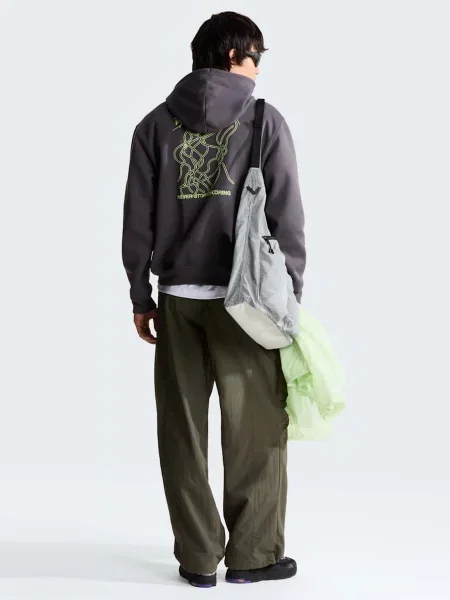 Худи The North Face серое