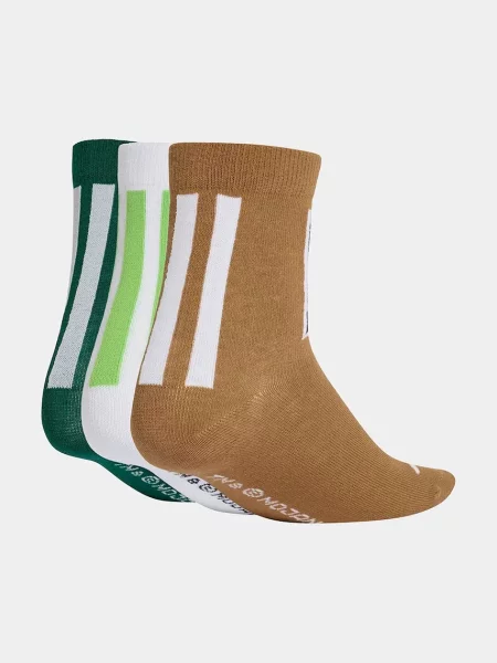 Adidas Performance ponožky s bavlnou MINECRAFT bílé